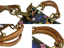 Load image into Gallery viewer, 極美品 LOUISVUITTON ルイヴィトン オードラ ハンドバッグ M40048 ブラック マルチカラー ゴールド金具 中古 4c074419