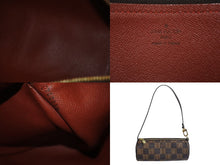 Load image into Gallery viewer, LOUIS VUITTON ルイヴィトン ハンドバッグ パピヨン30 ダミエキャンバス N51303 ブラウン ゴールド金具 美品 中古 4c075705