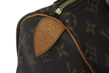 Load image into Gallery viewer, LOUIS VUITTON ルイヴィトン スピーディ25 ハンドバッグ M41528 モノグラム PVC レザー ゴールド金具 ブラウン 美品 中古 4c076290