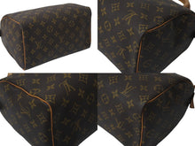Load image into Gallery viewer, LOUIS VUITTON ルイヴィトン スピーディ25 ハンドバッグ M41528 モノグラム PVC レザー ゴールド金具 ブラウン 美品 中古 4c076290
