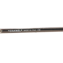 画像をギャラリービューアに読み込む, CHANEL シャネル ハーフリム サングラス アイウェア 4093-B c.124/7B サイズ56□16 130 ココマーク ラインストーン 美品 中古 4a000123