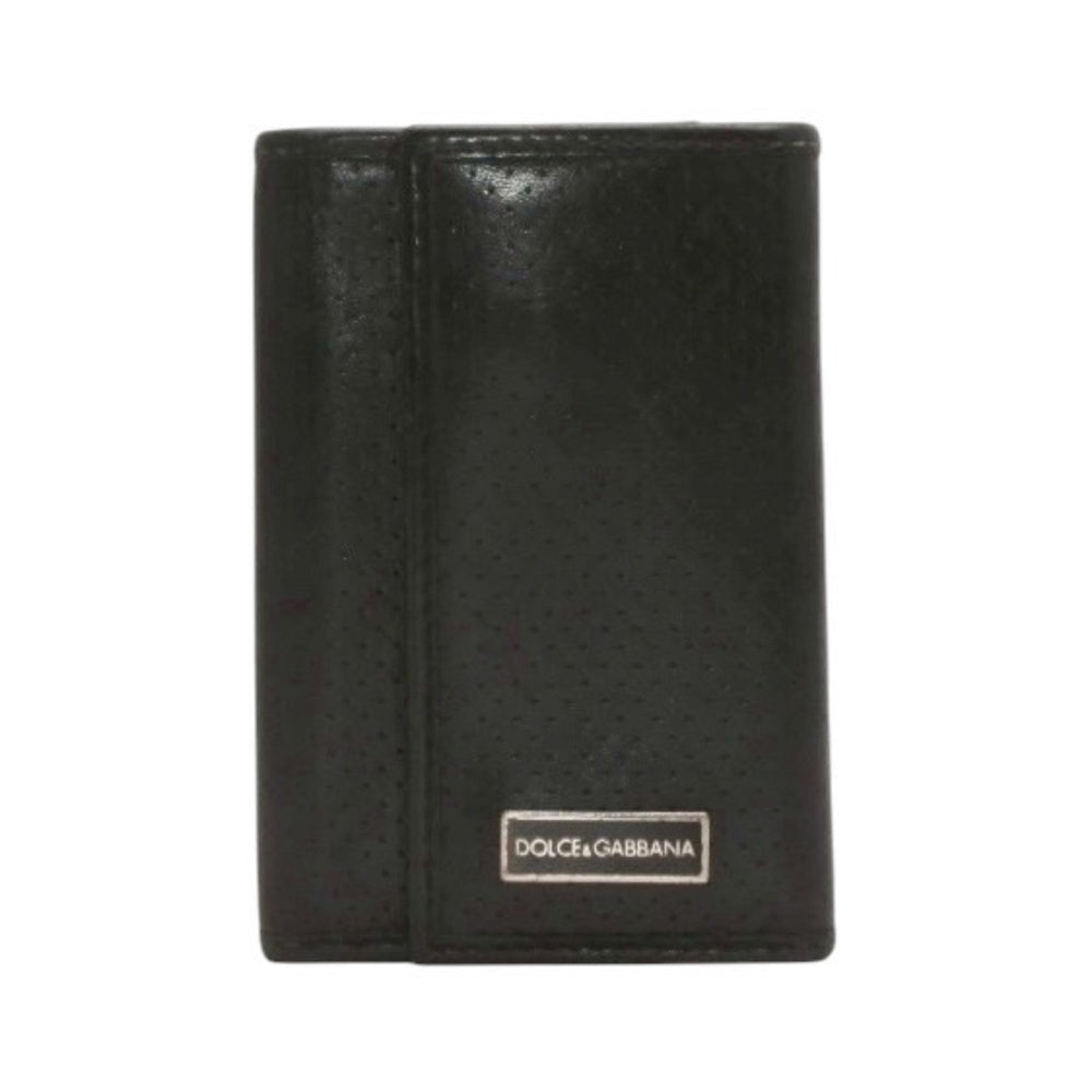 Dolce & Gabbana ドルチェ＆ガッパーナ 6連キーケース ブラック イタリア製 良品 中古 4b012127