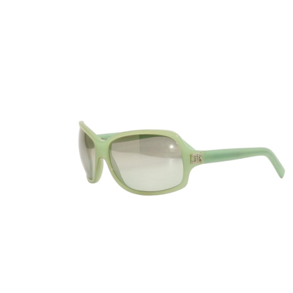 Extremely beautiful item DOLCE&GABBANA Dolce &amp; Gabbana Sunglasses Eyewear DG 648S 853 Size 115 Rhinestone Acetate Used 4b014148