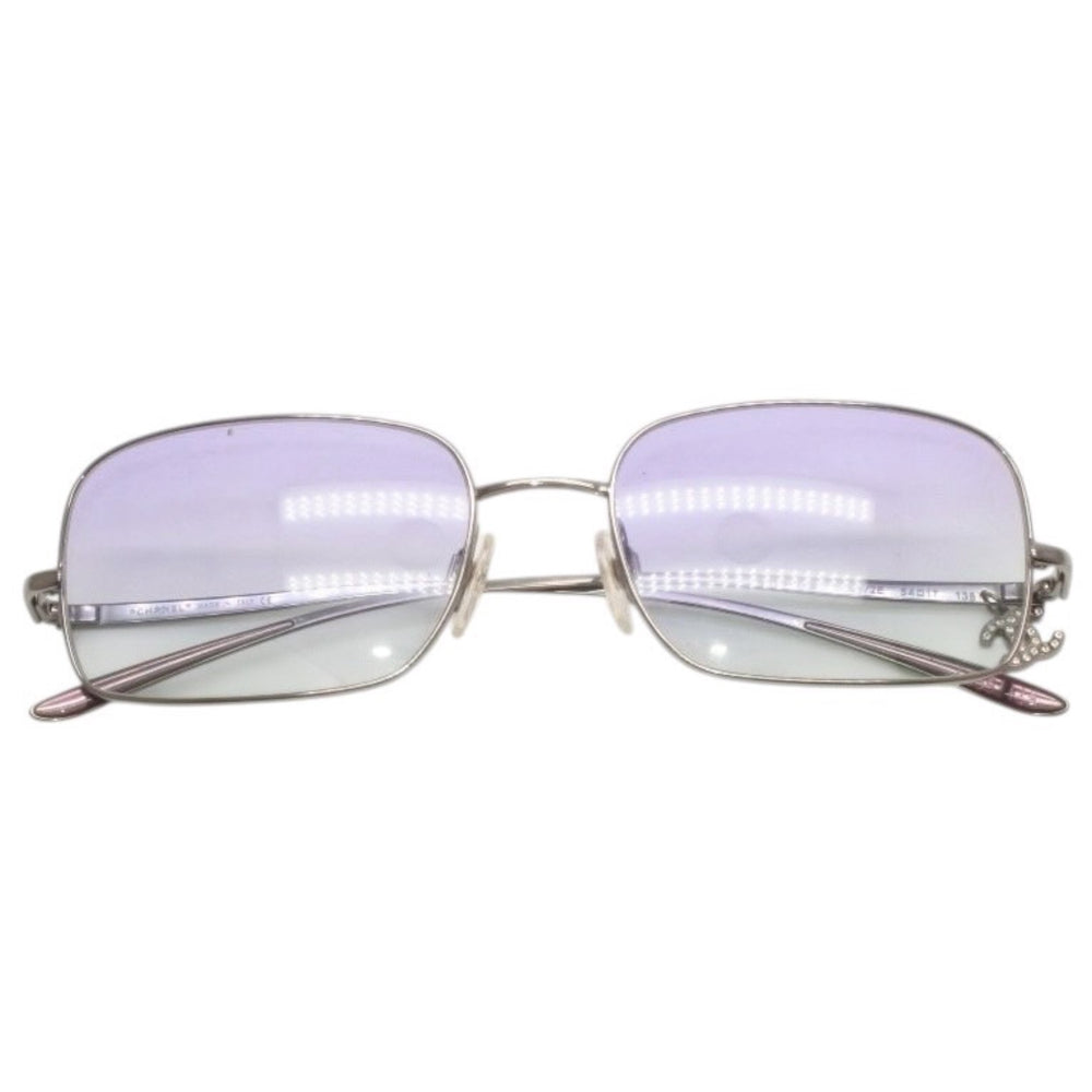 CHANEL シャネル サングラス アイウェア 4079-T-B c.108/2E サイズ54□17 135 ココマーク ラインストーン グラデーション 美品 中古 4a000019