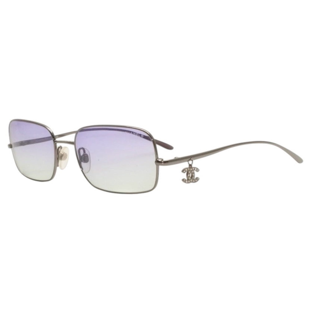 CHANEL シャネル サングラス アイウェア 4079-T-B c.108/2E サイズ54□17 135 ココマーク ラインストーン グラデーション 美品 中古 4a000019