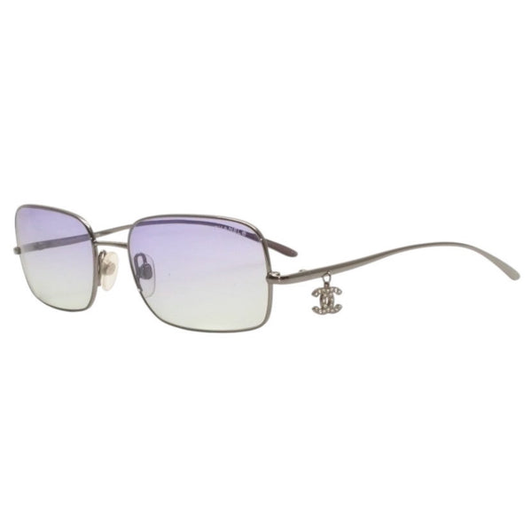 CHANEL Sunglasses Eyewear 4079-T-B c.108/2E Size 54□17 135 Coco Mark Rhinestone Gradation Good Condition Used 4a000019
