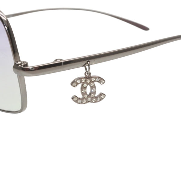 CHANEL Sunglasses Eyewear 4079-T-B c.108/2E Size 54□17 135 Coco Mark Rhinestone Gradation Good Condition Used 4a000019