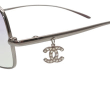 画像をギャラリービューアに読み込む, CHANEL シャネル サングラス アイウェア 4079-T-B c.108/2E サイズ54□17 135 ココマーク ラインストーン グラデーション 美品 中古 4a000019