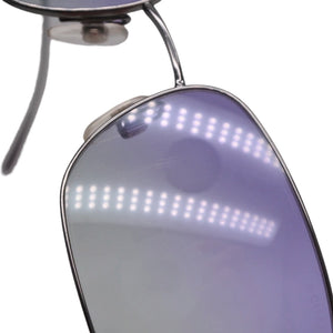 CHANEL Sunglasses Eyewear 4079-T-B c.108/2E Size 54□17 135 Coco Mark Rhinestone Gradation Good Condition Used 4a000019