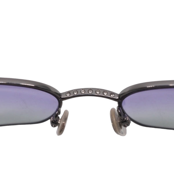 CHANEL Sunglasses Eyewear 4079-T-B c.108/2E Size 54□17 135 Coco Mark Rhinestone Gradation Good Condition Used 4a000019