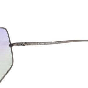 CHANEL Sunglasses Eyewear 4079-T-B c.108/2E Size 54□17 135 Coco Mark Rhinestone Gradation Good Condition Used 4a000019