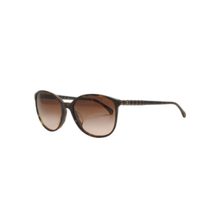 Very good condition CHANEL Wellington sunglasses eyewear 5207-A c.714/3B size 56□17 here mark tortoiseshell color used 4a000124