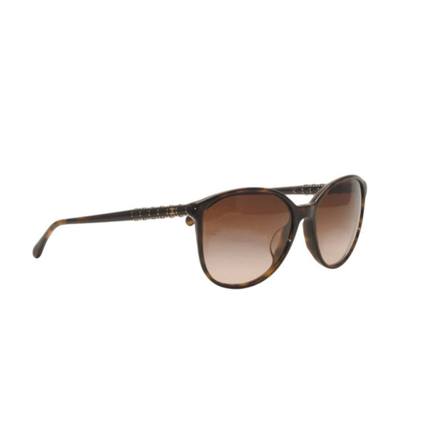 Very good condition CHANEL Wellington sunglasses eyewear 5207-A c.714/3B size 56□17 here mark tortoiseshell color used 4a000124