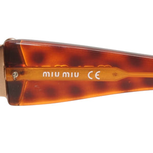 Very good condition MIUMIU Sunglasses Eyewear SMU15G 2AU-3N1 Size 65□15 115 Tortoiseshell color Brown Used 4a000008