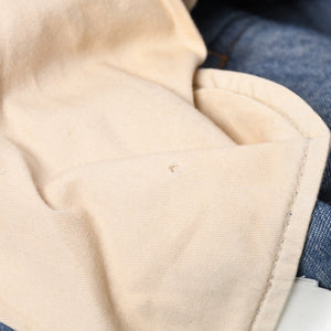 LOUIS VUITTON Destroy Bell Bottom Carpenter Denim Pants HND90W Size 40 Monogram Sashiko Good Condition Used 4a000027