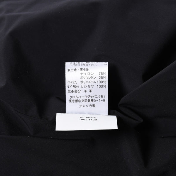 新品同様 CHROME HEARTS クロムハーツ ジップアップフーディー パーカー サイズXL セメタリークロスパッチ 9パッチ シルバー925 中古 4a000548