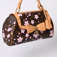 画像をギャラリービューアに読み込む, 極美品 LOUIS VUITTON ルイヴィトン サック レトロ PM ハンドバッグ M92012 モノグラム チェリーブロッサム 村上隆 中古 4a000526