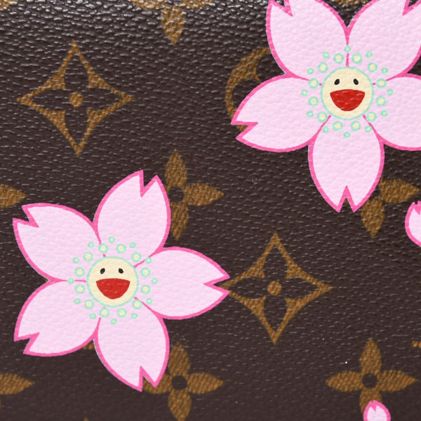 極美品 LOUIS VUITTON ルイヴィトン サック レトロ PM ハンドバッグ M92012 モノグラム チェリーブロッサム 村上隆 中古 4a000526