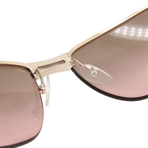 Christian Dior クリスチャンディオール Sunglasses サングラス 3YGZ2 ピンク シルバー 64□16 115 美品 中古 4a000347