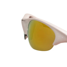 画像をギャラリービューアに読み込む, OAKLEY オークリー サングラス アイウェア ホワイト ミラーレンズ サイズ 55◻︎21 135 アメリカ製 美品 中古 4a000346