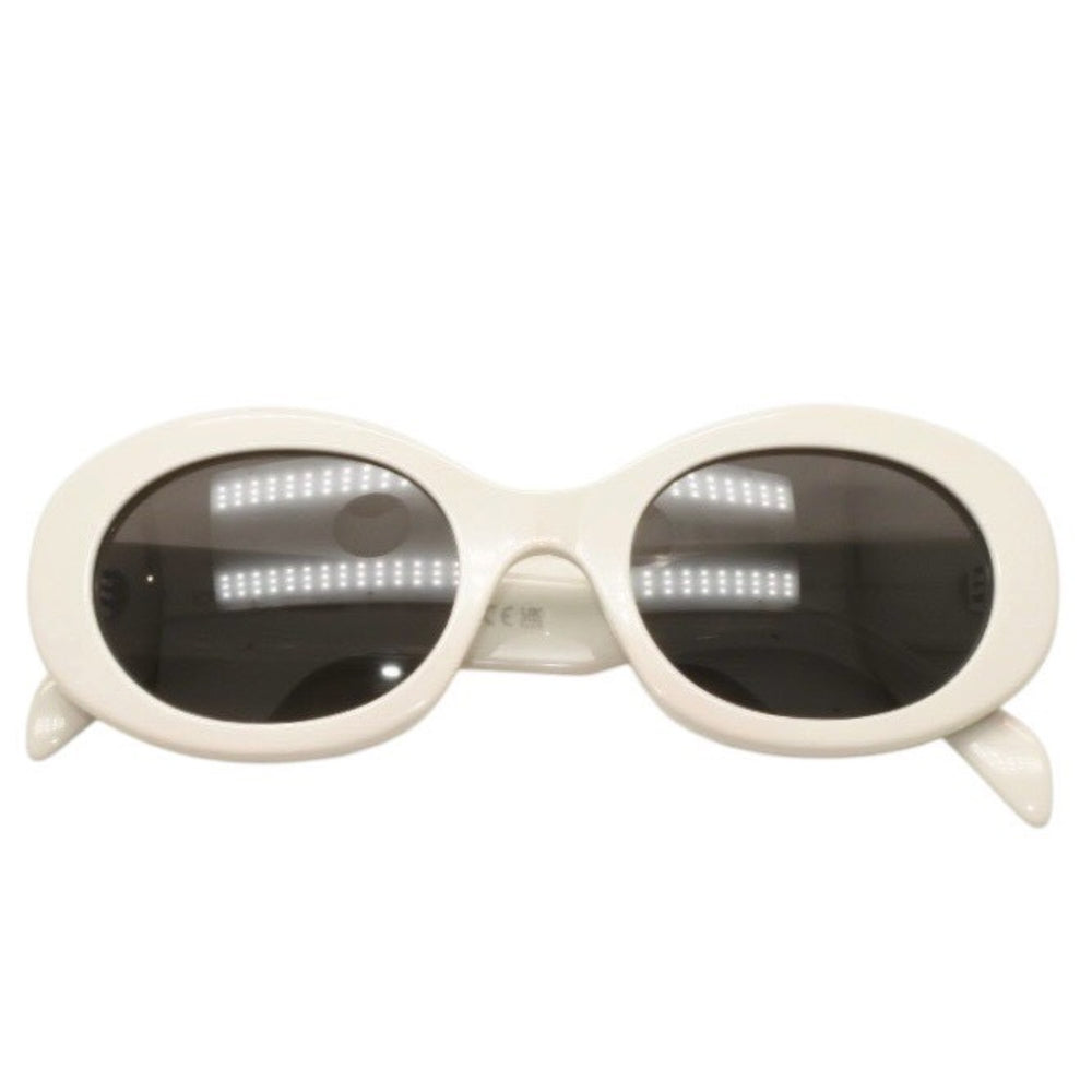 CELINE Sunglasses Eyewear CL40194U 25A Size 52□22 145 Acetate Plastic White Good Condition Used 4a000320