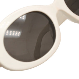 CELINE セリーヌ サングラス アイウェア CL40194U 25A サイズ52□22 145 アセテート プラスチック ホワイト 美品 中古 4a000320