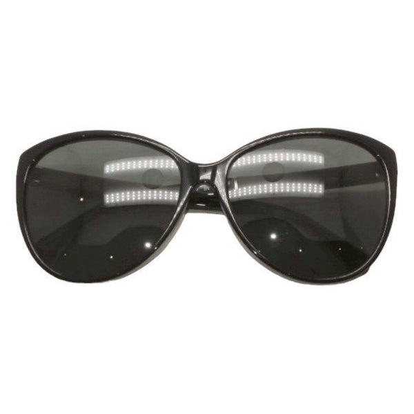 CHANEL Sunglasses Eyewear 5225-Q-A c.501/3F Size 58□15 135 Coco Mark Matelasse Temple Black Good Condition Used 4a000035