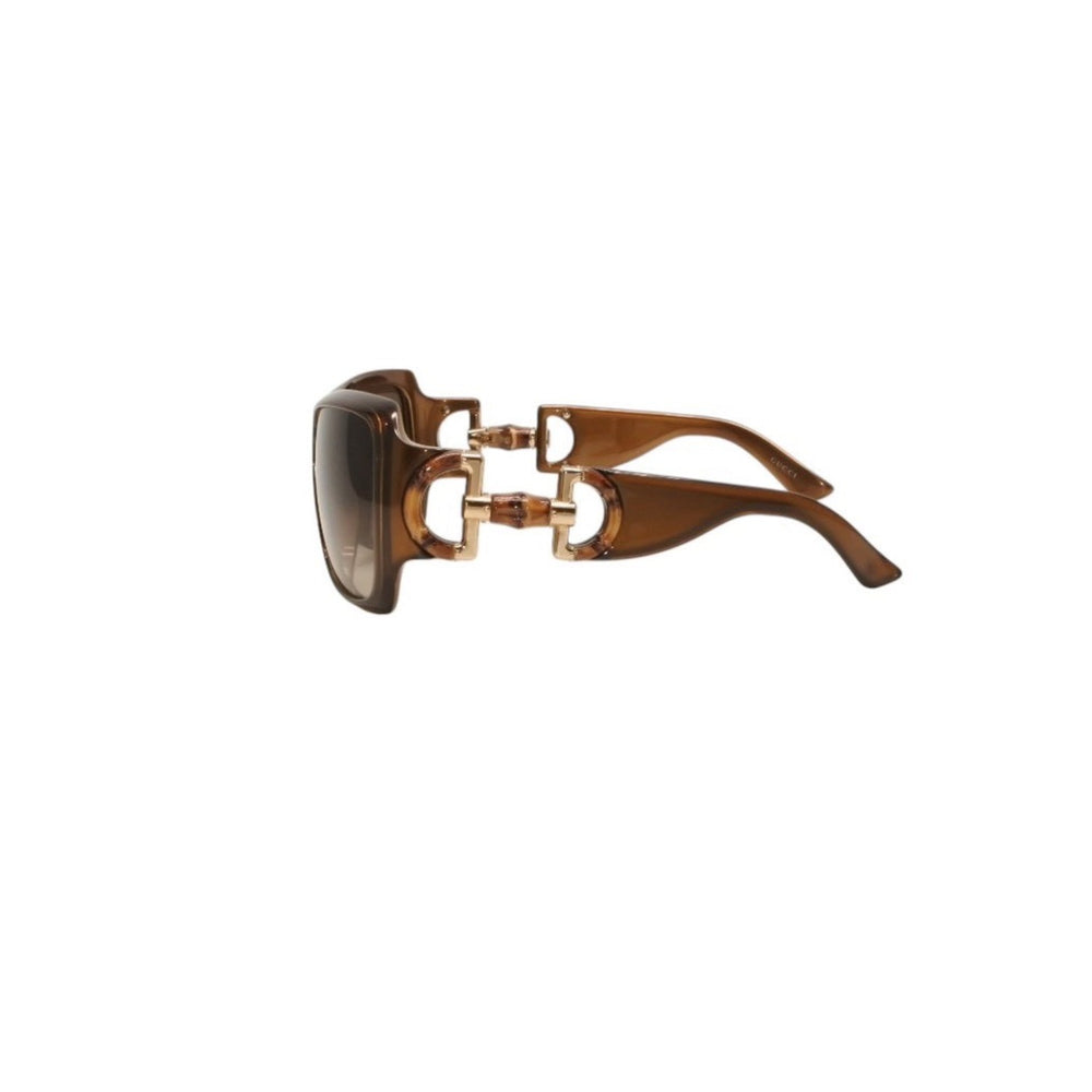 GUCCI グッチ ホースビット サングラス アイウェア GG2969/S HXICC サイズ57□16 115 ブラウン バンブー 美品 中古 4a000299
