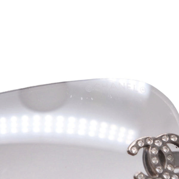 CHANEL シャネル リムレス サングラス アイウェア 4017-D c.159/6I サイズ62□17 120 ココマーク ラインストーン 美品 中古 4a000355