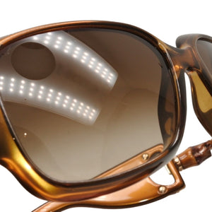GUCCI グッチ ホースビット サングラス アイウェア GG2969/S HXICC サイズ57□16 115 ブラウン バンブー 美品 中古 4a000299