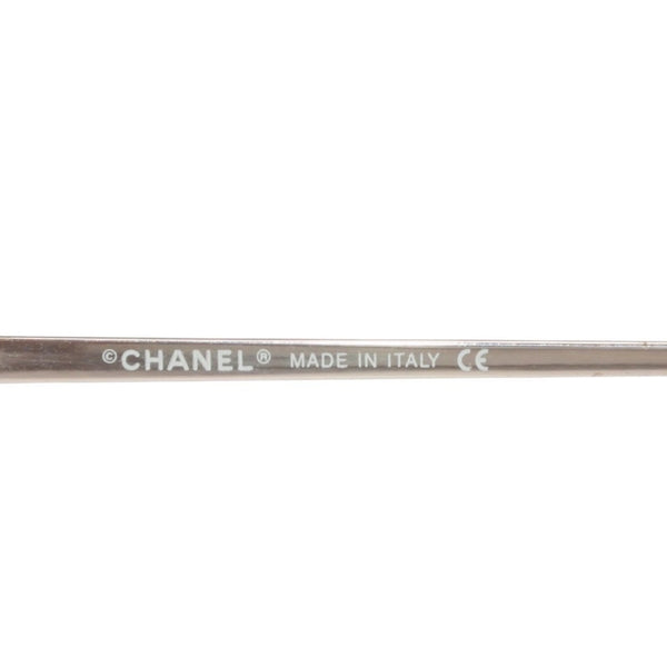 CHANEL シャネル リムレス サングラス アイウェア 4017-D c.159/6I サイズ62□17 120 ココマーク ラインストーン 美品 中古 4a000355