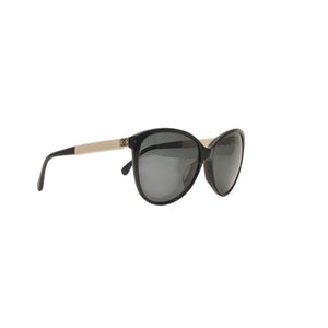 CHANEL Sunglasses Eyewear 5225-Q-A c.501/3F Size 58□15 135 Coco Mark Matelasse Temple Black Good Condition Used 4a000035