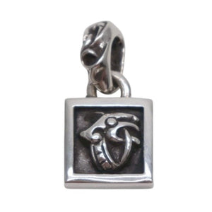 CHROME HEARTS クロムハーツ フレームドハート ネックレス 重量5.2g 1998刻印 シルバー925 ケルティック 中古 4a000342