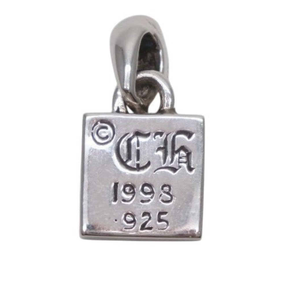 CHROME HEARTS Chrome Hearts Framed Heart Necklace Weight 5.2g 1998 Engraved Silver 925 Celtic Used 4a000342