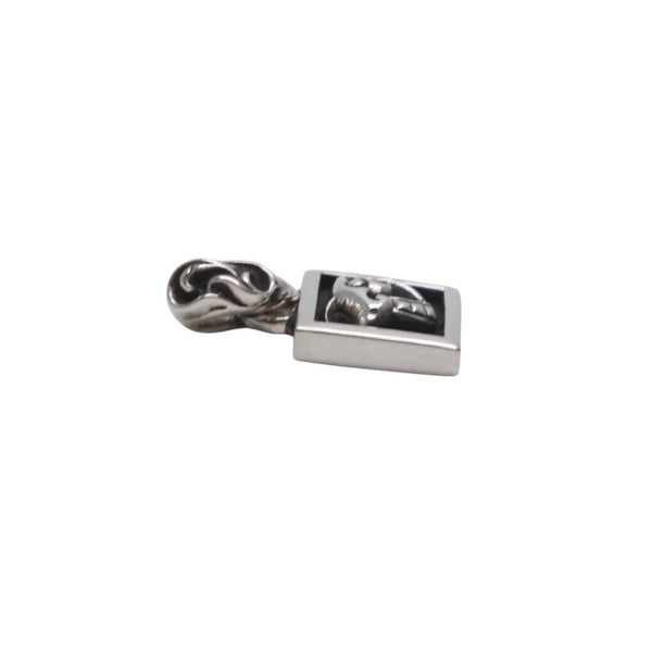 CHROME HEARTS クロムハーツ フレームドハート ネックレス 重量5.2g 1998刻印 シルバー925 ケルティック 中古 4a000342