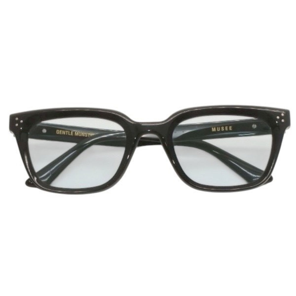 GENTLE MONSTER ジェントルモンスター musee サングラス アイウェア サイズ55□20 135 イエロー ブラック 美品 中古 4a000316