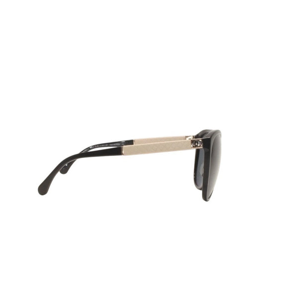 CHANEL Sunglasses Eyewear 5225-Q-A c.501/3F Size 58□15 135 Coco Mark Matelasse Temple Black Good Condition Used 4a000035