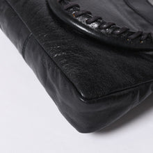 画像をギャラリービューアに読み込む, BALENCIAGA バレンシアガ ミニ ザ シティ ハンドバッグ 132116.2123 ブラック レザー ゴールド金具 美品 中古 4a000044