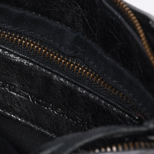 BALENCIAGA Mini The City Handbag 132116.2123 Black Leather Gold Hardware Good Condition Used 4a000044