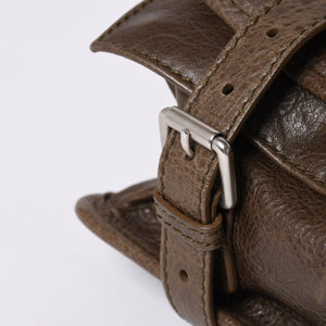 Very good condition BALENCIAGA Shoulder bag Messenger bag 272807 Made in Italy Leather Brown Silver hardware Used 4a000038