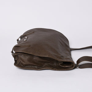 Very good condition BALENCIAGA Shoulder bag Messenger bag 272807 Made in Italy Leather Brown Silver hardware Used 4a000038