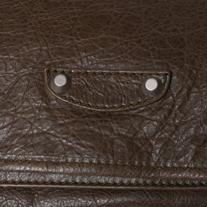 Very good condition BALENCIAGA Shoulder bag Messenger bag 272807 Made in Italy Leather Brown Silver hardware Used 4a000038