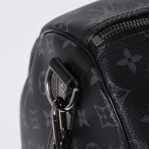 Very good condition LOUIS VUITTON Keepall Bandouliere 55 Boston bag M40605 Monogram Eclipse Used 4a000146