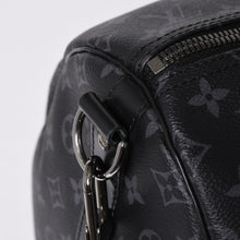 画像をギャラリービューアに読み込む, 極美品 LOUIS VUITTON ルイヴィトン キーポル バンドリエール55 ボストンバッグ M40605 モノグラムエクリプス 中古 4a000146