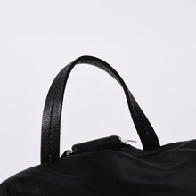 画像をギャラリービューアに読み込む, PRADA プラダ リュックサック Re-Nylon リナイロン バックパック ブラック ナイロン サフィアーノレザー 美品 中古 4b013226