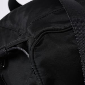 PRADA プラダ リュックサック Re-Nylon リナイロン バックパック ブラック ナイロン サフィアーノレザー 美品 中古 4b013226