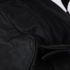 PRADA プラダ リュックサック Re-Nylon リナイロン バックパック ブラック ナイロン サフィアーノレザー 美品 中古 4b013226