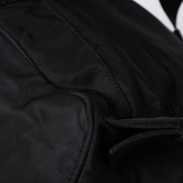 PRADA プラダ リュックサック Re-Nylon リナイロン バックパック ブラック ナイロン サフィアーノレザー 美品 中古 4b013226