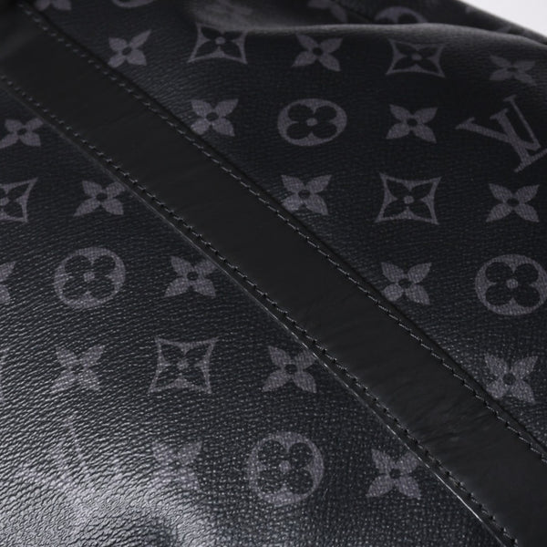 Very good condition LOUIS VUITTON Keepall Bandouliere 55 Boston bag M40605 Monogram Eclipse Used 4a000146