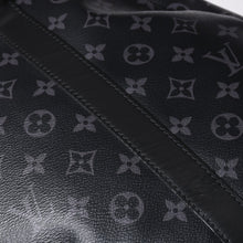 画像をギャラリービューアに読み込む, 極美品 LOUIS VUITTON ルイヴィトン キーポル バンドリエール55 ボストンバッグ M40605 モノグラムエクリプス 中古 4a000146